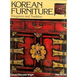 Korean Furniture Elegance and Tradition Signed 1st Ed Wright Pai Hardcover 1984